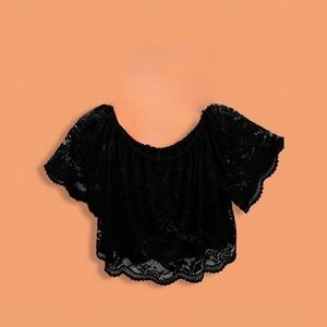 Ambiance Lace Crop Top